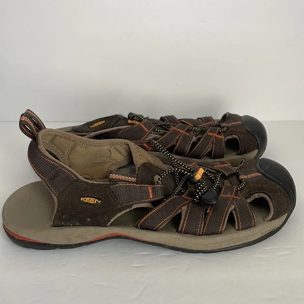 Keen Men’s Kanyon Waterproof Sandals Brown 11.5/12